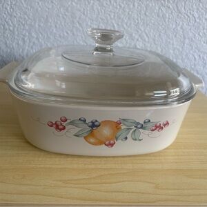 MCM Corning ware Casserole with Lid